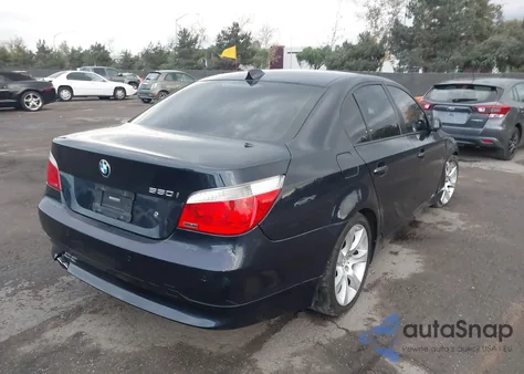 2006 BMW 550I from USA, damaged, VIN WBANB53596CN93060